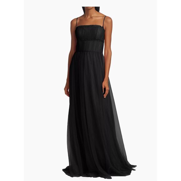 NWT Vera Wang Manuela Tulle Back Gown Size US 8 - Picture 3 of 16